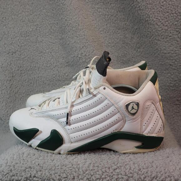 2005 Jordan Retro 14 Forest Green Men 12 311832 131 NO SOLES - Picture 1 of 10